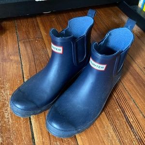 Hunter Chelsea Rain Boots (size 9 women's)